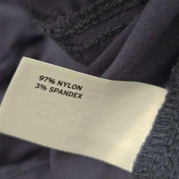 Duluth Trading Co Women's Size 18x29 Dry on the Fly Slim Leg Pants Navy Roll Hem - Picture 11 of 13